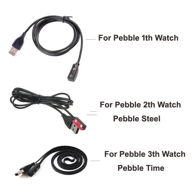 Smartwatch Pebble Watches - استبدال كابل شحن USB ، شاحن