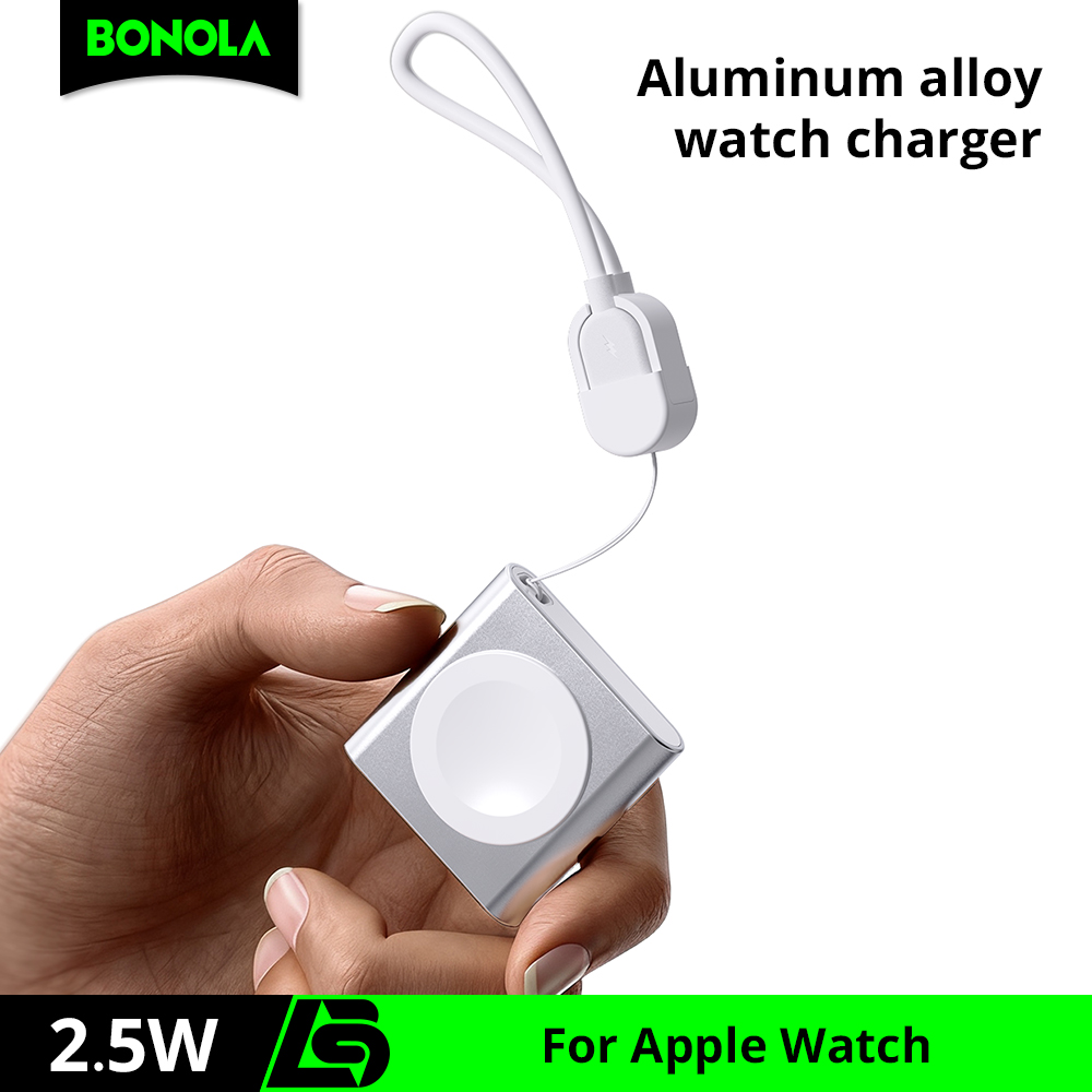 Smartwatch Watches For Iphone - شاحن بونولا لساعة أبل، كابل USB