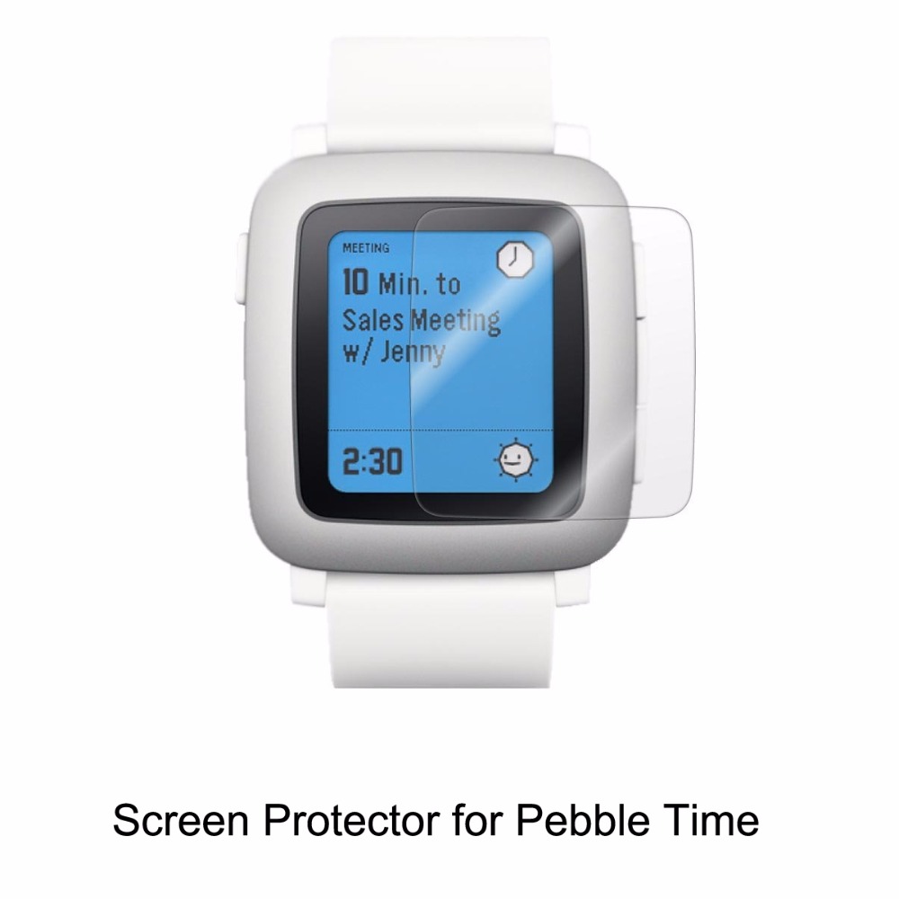 Smartwatch Pebble Watches - 6 * واضح LCD PET فيلم
