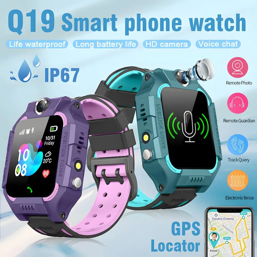 Smartwatch Digital Watches For Kids - جديد أطفال 2G ساعة ذكية SOS