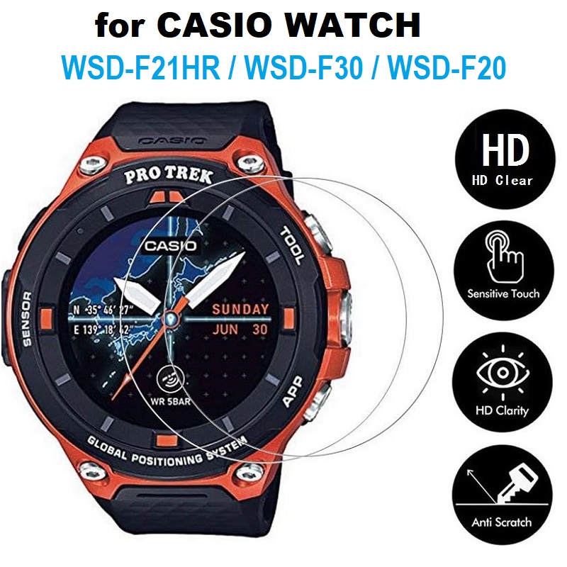 Casio Watches Smartwatch - 5 قطعة حامي شاشة ساعة ذكية