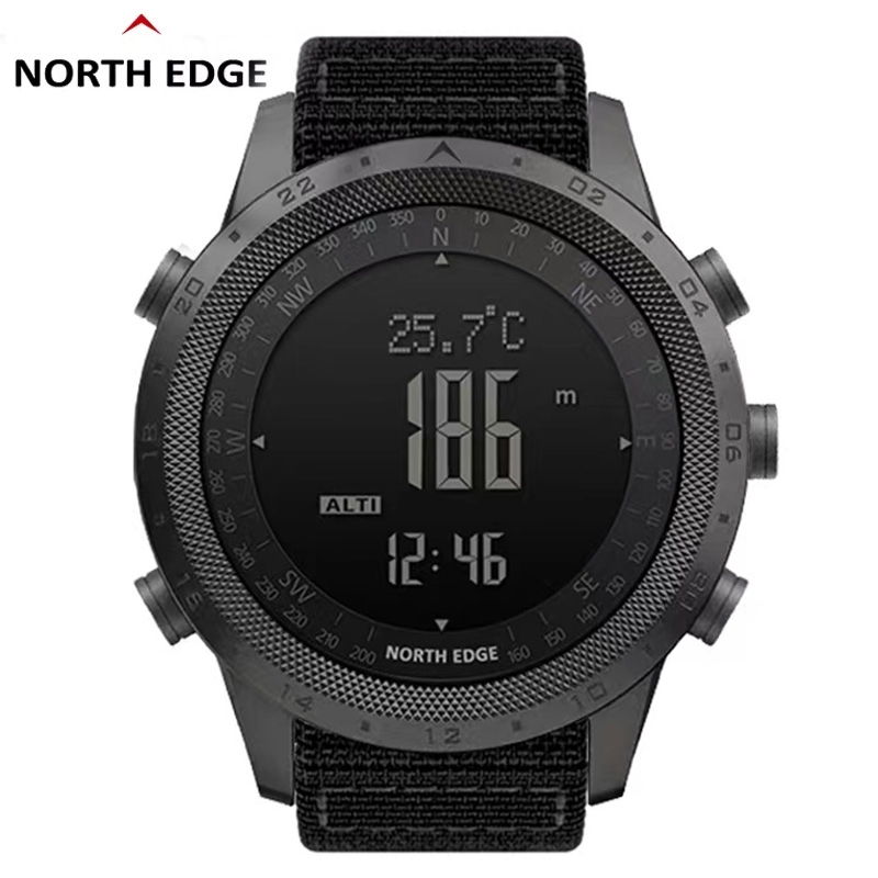 Altimeter Compass Watch - NORTH EDGE الصحراء الرجال ساعة رقمية