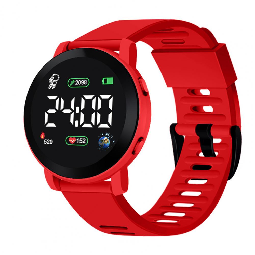 Kids Watches Not Smartwatch - ساعة يد رقمية LED للأطفال مقاومة