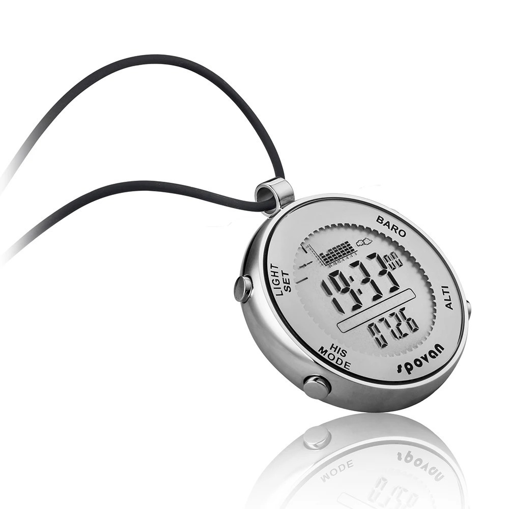 Altimeter Compass Watch - ساعة جيب رقمية مقاومة للماء من