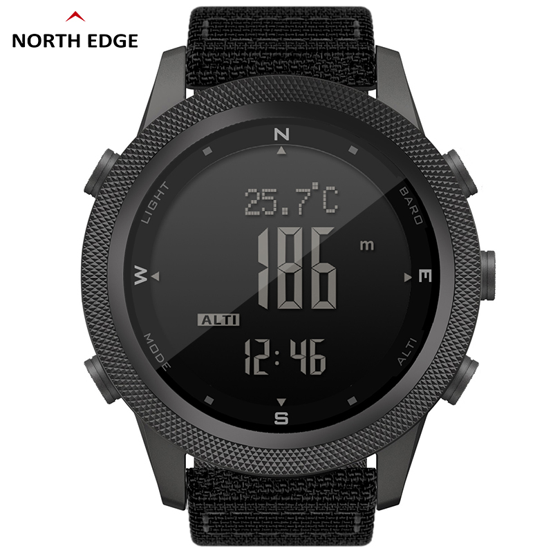 Altimeter Compass Watch - نورث ايدج اباتشي-46 ساعة رقمية رجالية