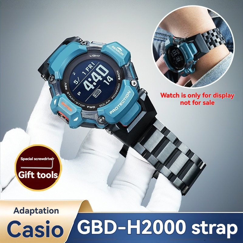Casio Watches Smartwatch - حزام ساعة من الفولاذ المقاوم للصدأ