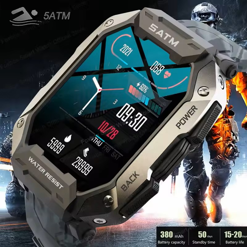 Smartwatch Timex Watches For Men - ساعة ذكية جديدة من LIGE للرجال،