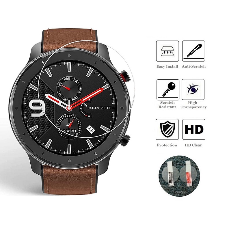 Casio Watches Smartwatch - 5 قطعة واقي شاشة للساعة الذكية