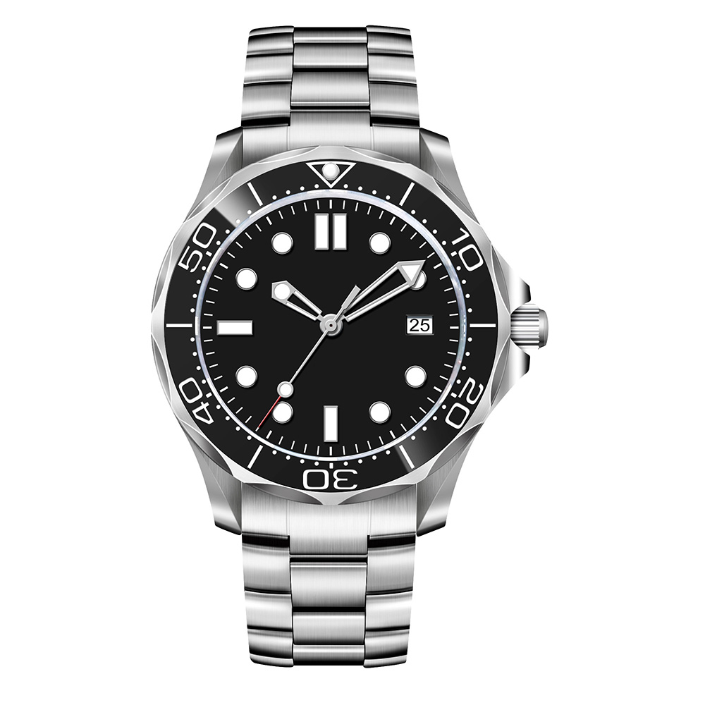 Luxury Ceramic Watch - شعار مخصص nh35 ساعة 41 مللي