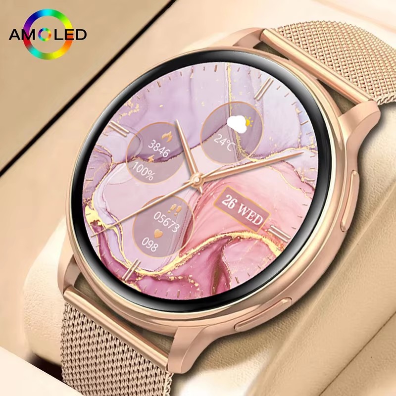 Smartwatch Timex Watches For Men - ساعة ذكية دائرية كاملة موضة بلوتوث