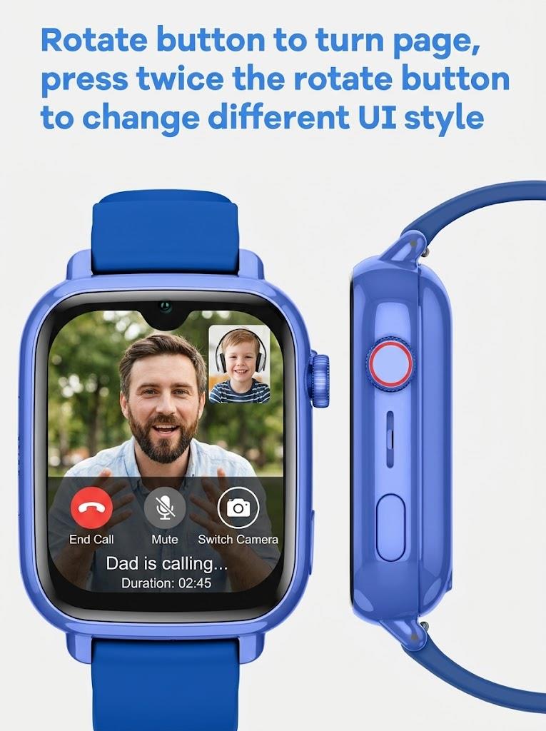 ساعة ذكية للأطفال بتقنية 4G LT - مراجعة Kids Watches Not Smartwatch وسعره