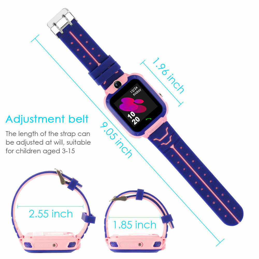 2G Kids ساعة ذكية SOS Call LBS - مراجعة Smartwatch Digital Watches For Kids وسعره