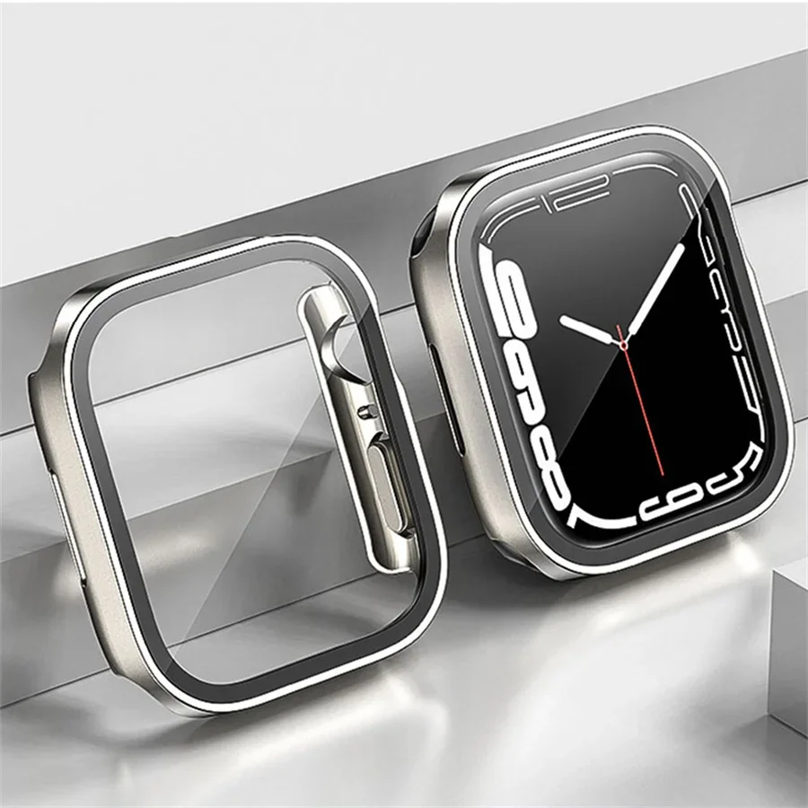 زجاج + غطاء لساعة أبل سلسلة 9  - مراجعة Watches Not Smartwatch وسعره