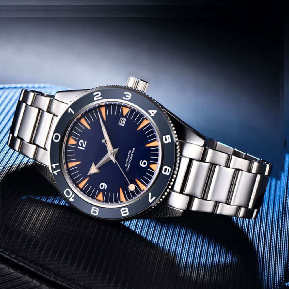شعار مخصص NH35 ساعة يد تعمل با - مراجعة Luxury Ceramic Watch وسعره