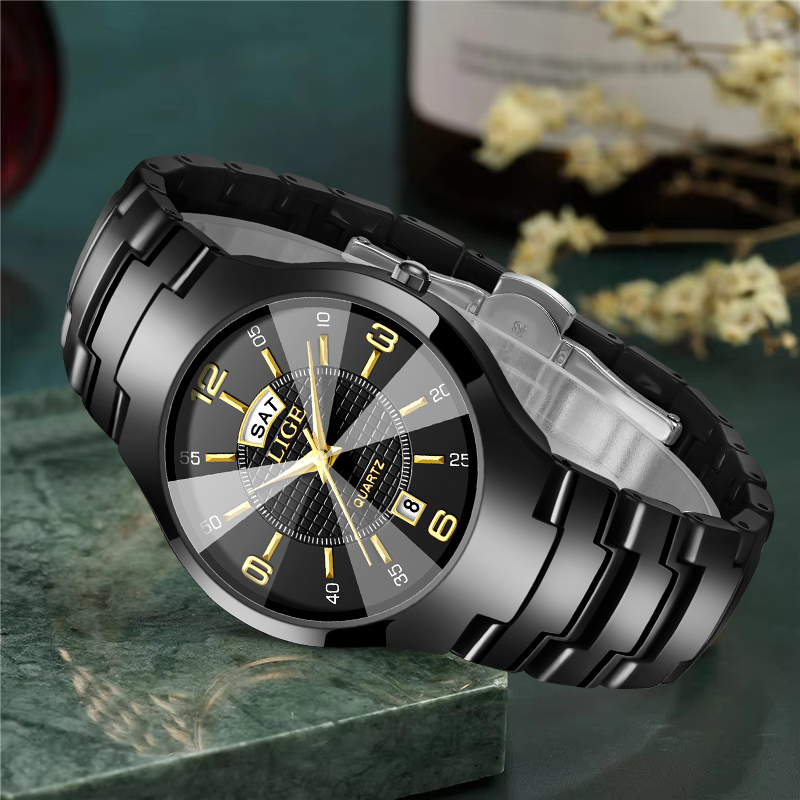 ساعة يد نسائية أنيقة من LIGE ب - مراجعة Luxury Ceramic Watch وسعره