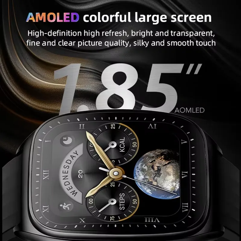 ساعة ذكية رجالية أنيقة 2025 بش - مراجعة Smartwatch Watches For Men وسعره