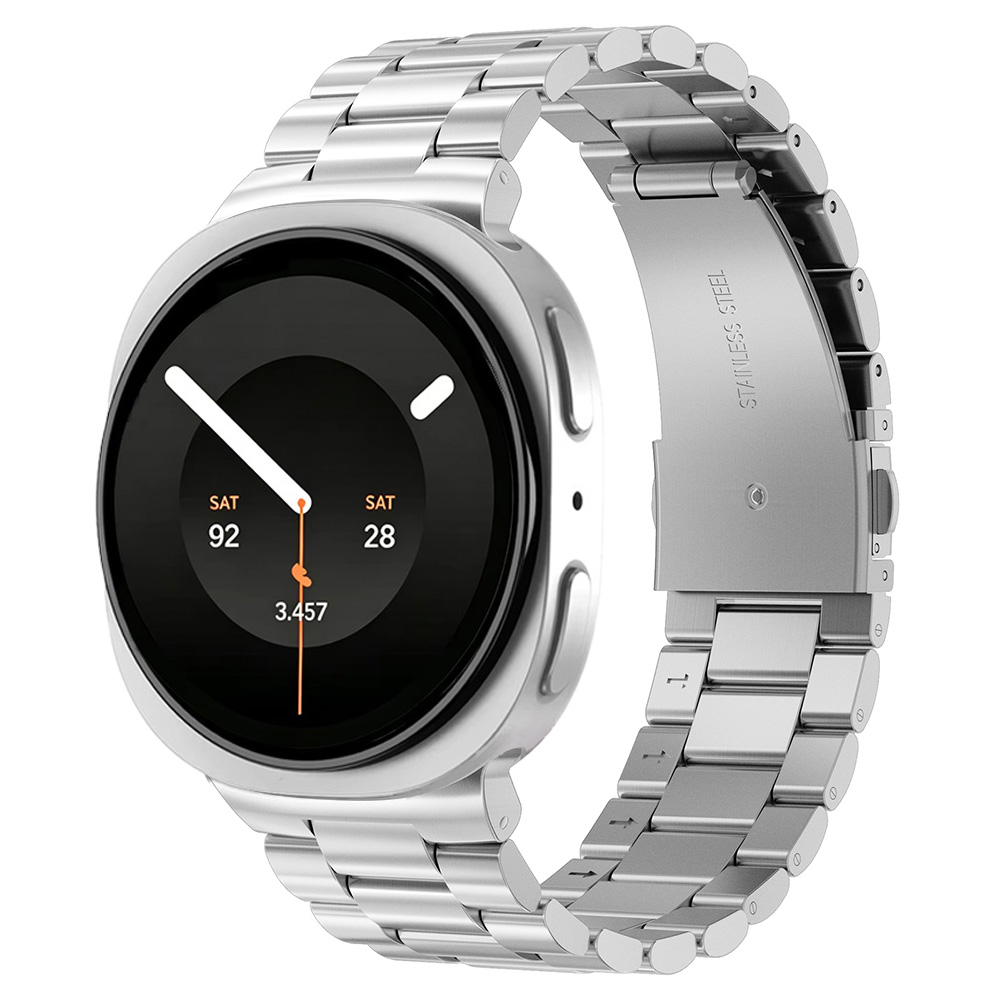 حزام من الفولاذ المقاوم للصدأ  - مراجعة Smartwatch Samsung Watches For Men وسعره