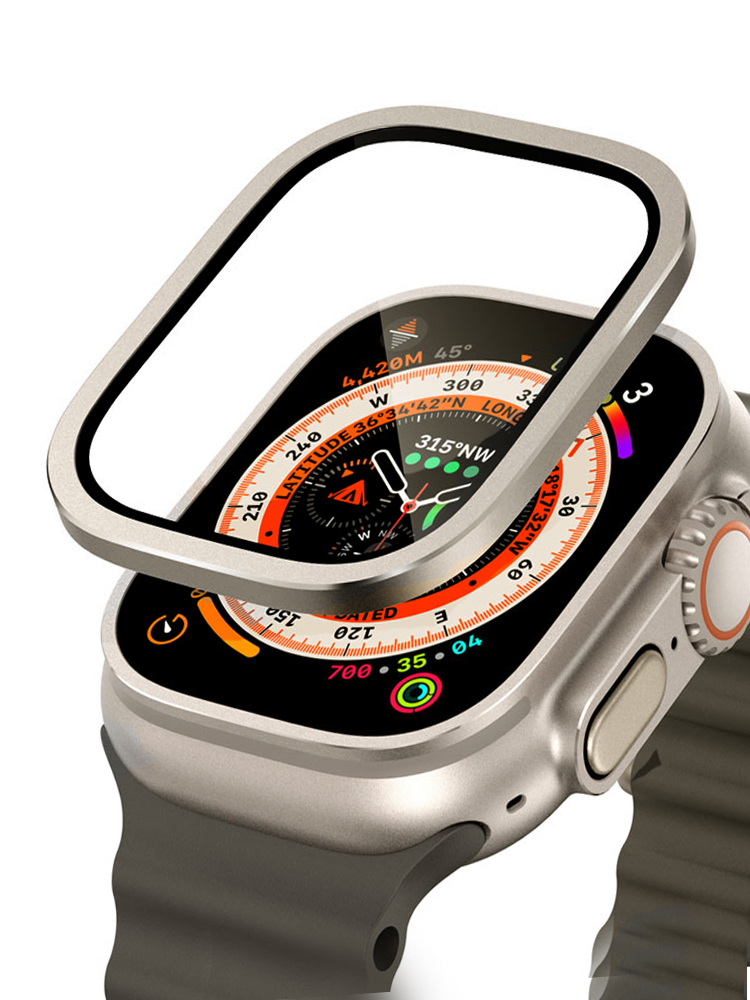 زجاج مقسى مضاد للخدش لساعة أبل - مراجعة Smartwatch Watches For Men وسعره