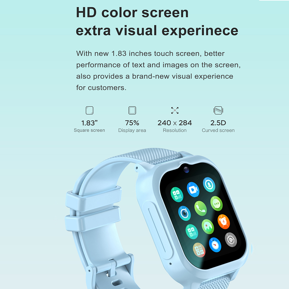 ساعة ذكية للأطفال 4G GPS WIFI  - مراجعة Smartwatch Digital Watches For Kids وسعره