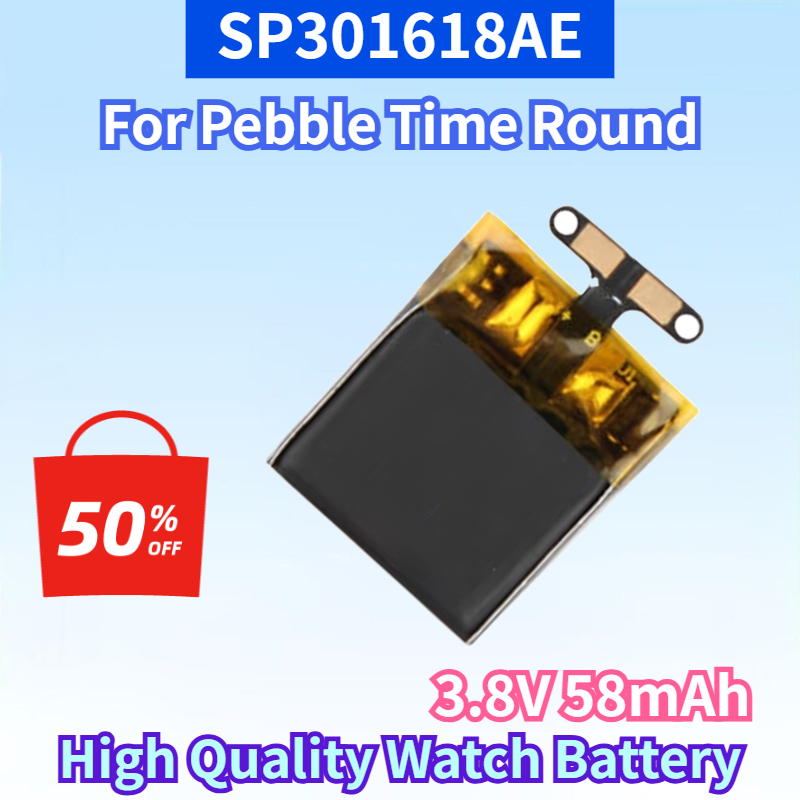 أحدث بطارية ليثيوم أيون قابلة  - مراجعة Smartwatch Pebble Watches وسعره