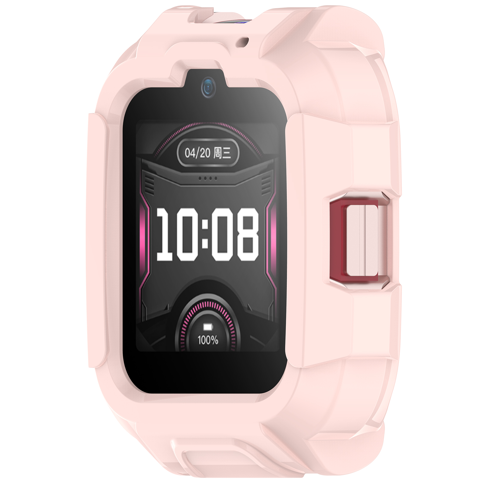 غطاء حماية ساعة ذكية للأطفال م - مراجعة Smartwatch Pink Watches For Kids وسعره