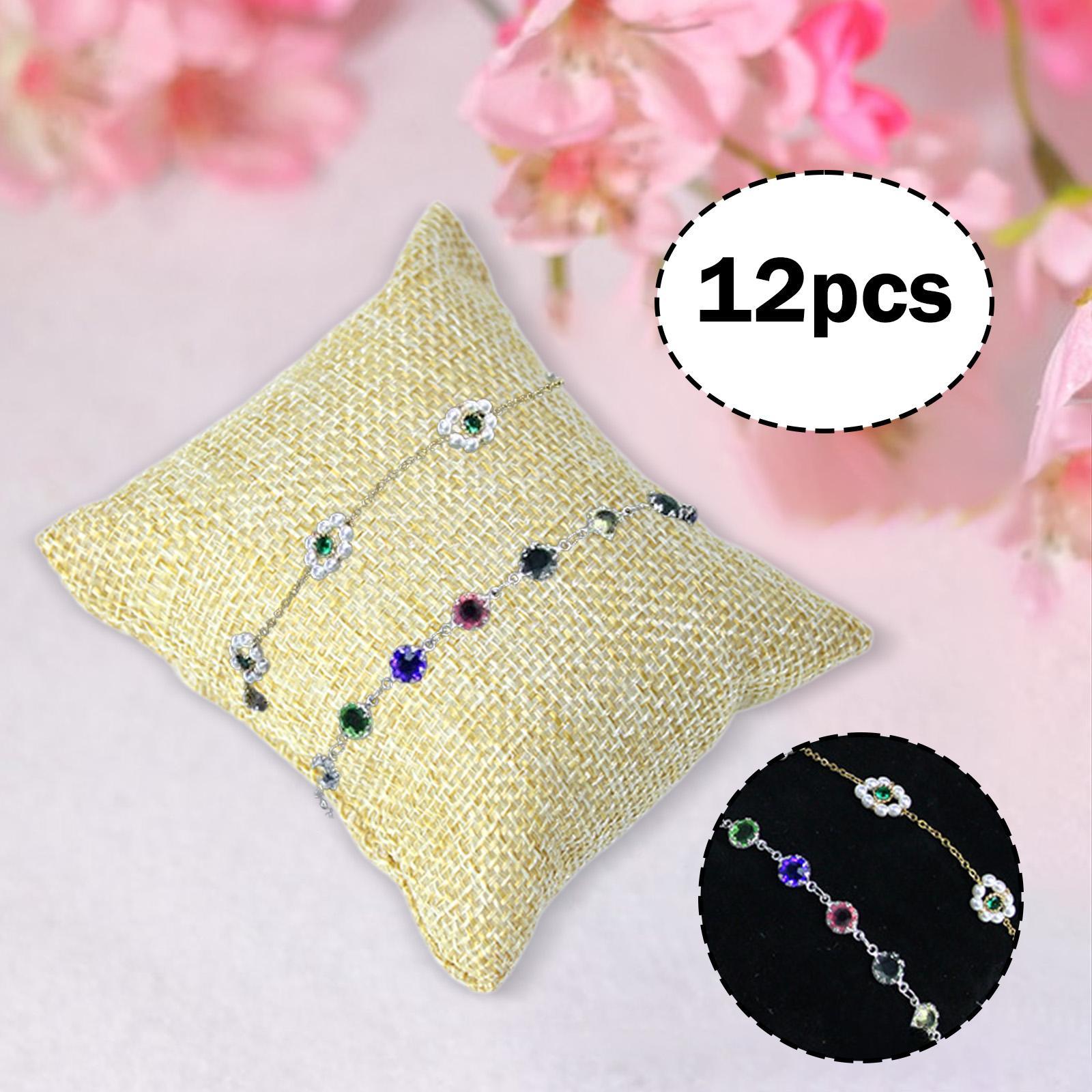 قسط الكتان سوار ووتش وسادة عرض - مراجعة Watch Display Pillow وسعره