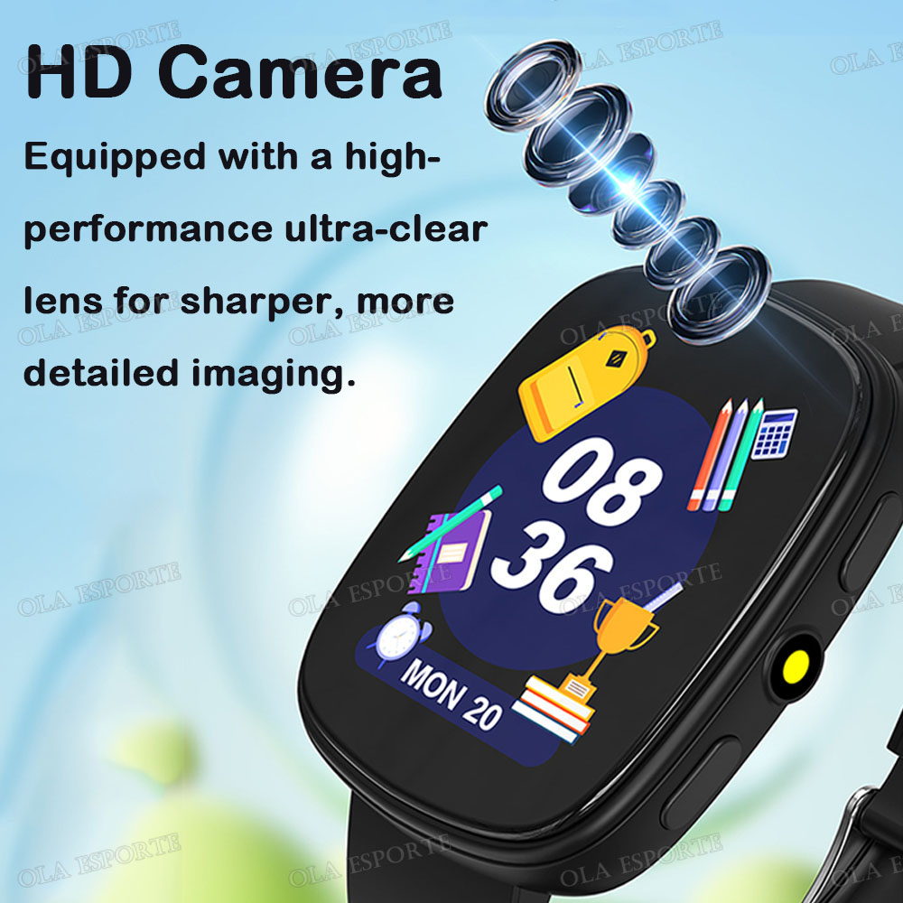 ساعة ذكية للأطفال بشاشة عالية  - مراجعة Smartwatch Digital Watches For Kids وسعره