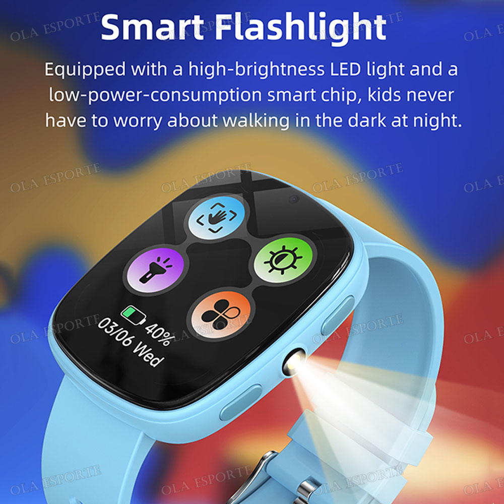 ساعة ذكية للأطفال بشاشة عالية  - مراجعة Smartwatch Digital Watches For Kids وسعره