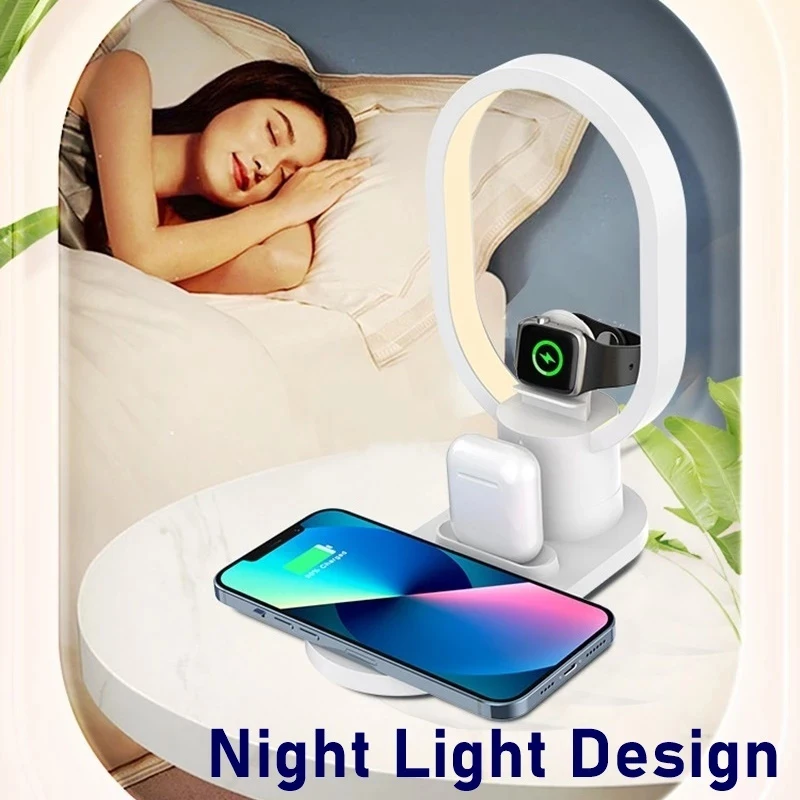 شاحن لاسلكي بإضاءة ليلية 4 في  - مراجعة Watch Xs8 وسعره