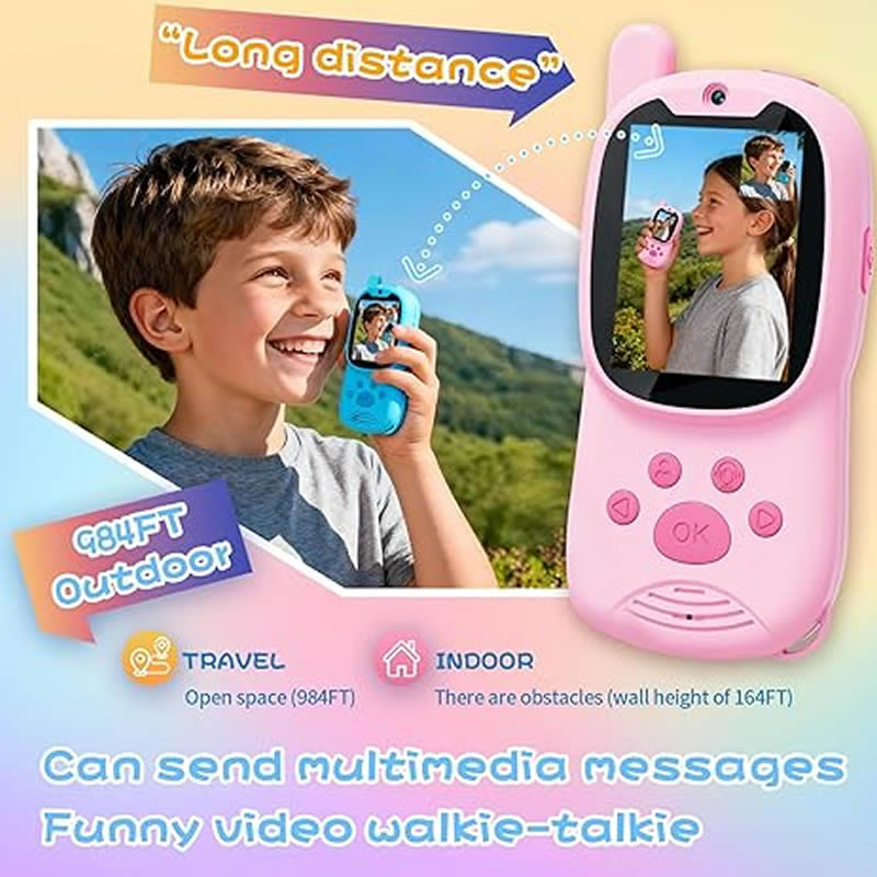 أجهزة اتصال لاسلكية لطيفة للأط - مراجعة Smartwatch Digital Watches For Kids وسعره