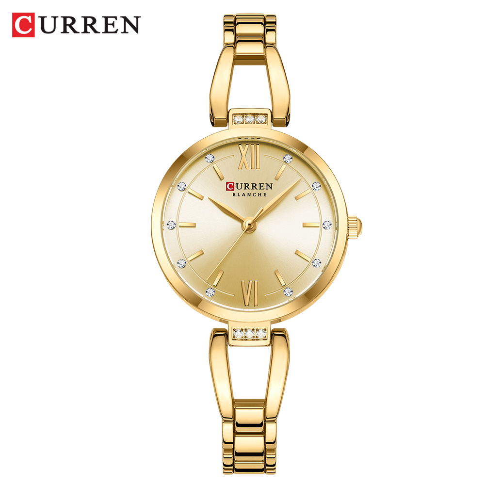 ساعات CURREN النسائية الأنيقة  - مراجعة Luxury Ceramic Watch وسعره