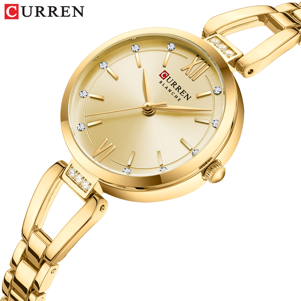 ساعات CURREN النسائية الأنيقة  - مراجعة Luxury Ceramic Watch وسعره