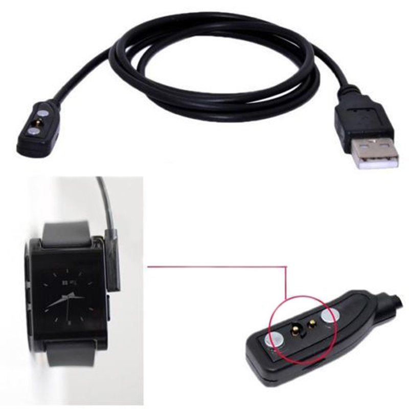 استبدال كابل شحن USB ، شاحن لل - مراجعة Smartwatch Pebble Watches وسعره