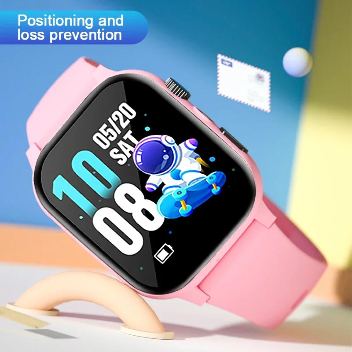 ساعة ذكية للأطفال 4G متعددة ال - مراجعة Smartwatch Digital Watches For Kids وسعره