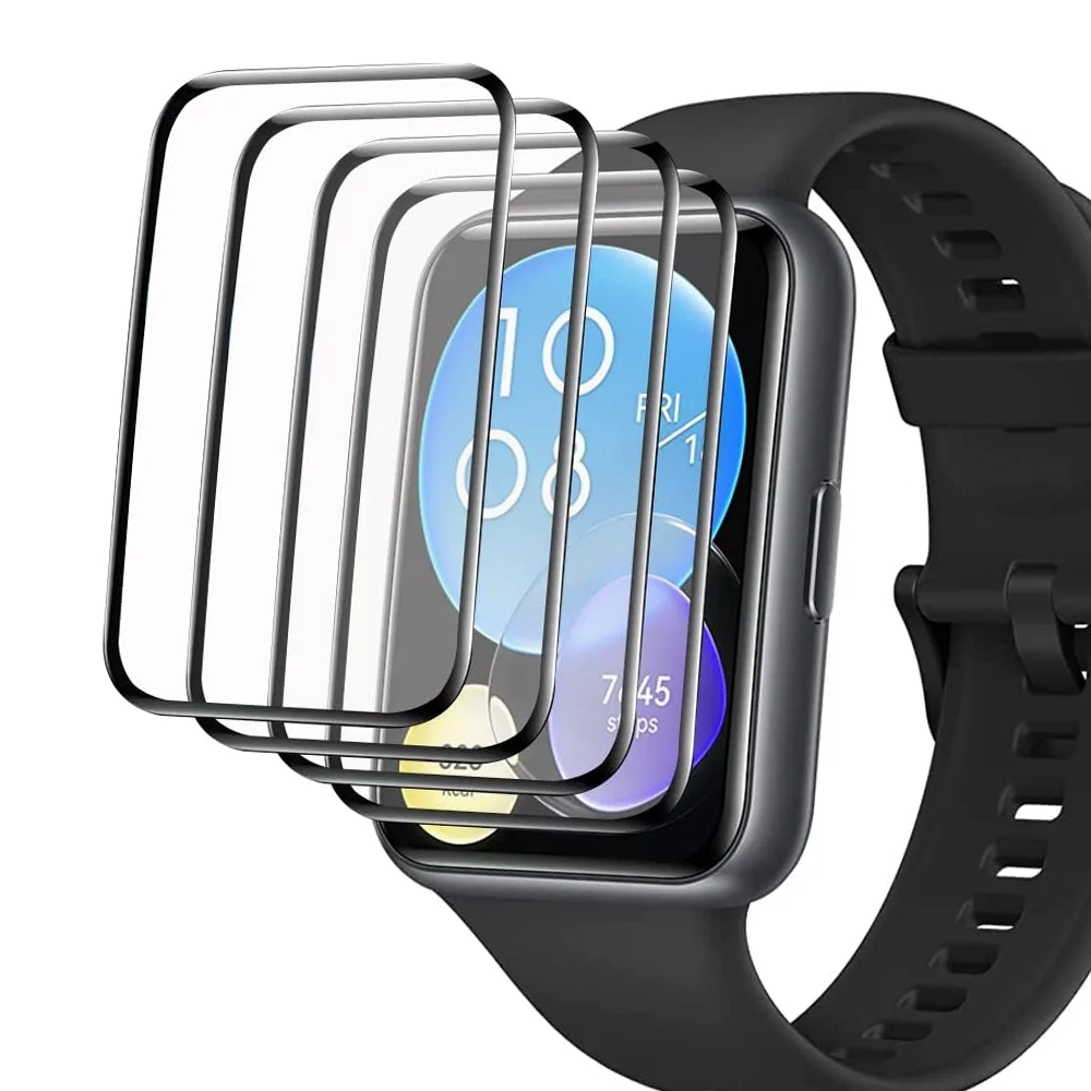 واقي شاشة زجاجي لين لساعة هاوا - مراجعة Watches Not Smartwatch وسعره