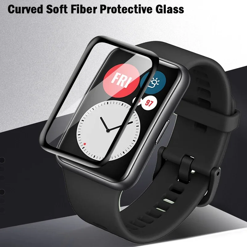 واقي شاشة زجاجي لين لساعة هاوا - مراجعة Watches Not Smartwatch وسعره