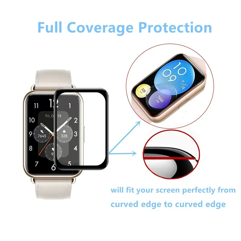 واقي شاشة زجاجي لين لساعة هاوا - مراجعة Watches Not Smartwatch وسعره