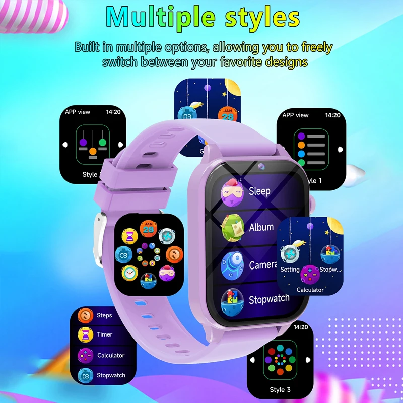 لعبة أطفال ساعة ذكية مصباح يدو - مراجعة Smartwatch Watches For Kid Boy Waterproof وسعره