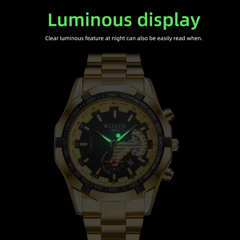 ساعة يد رجالية فاخرة مقاومة لل - مراجعة Watches Not Smartwatch وسعره