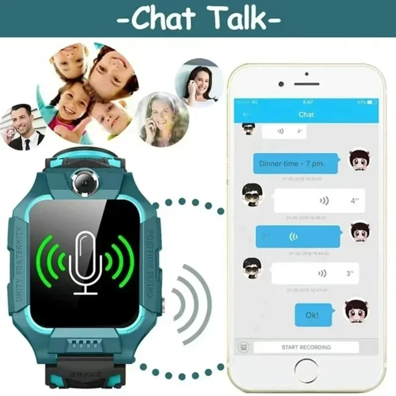 ساعة لينوفو الذكية للأطفال بتق - مراجعة Smartwatch Watches For Kid Boy Waterproof وسعره