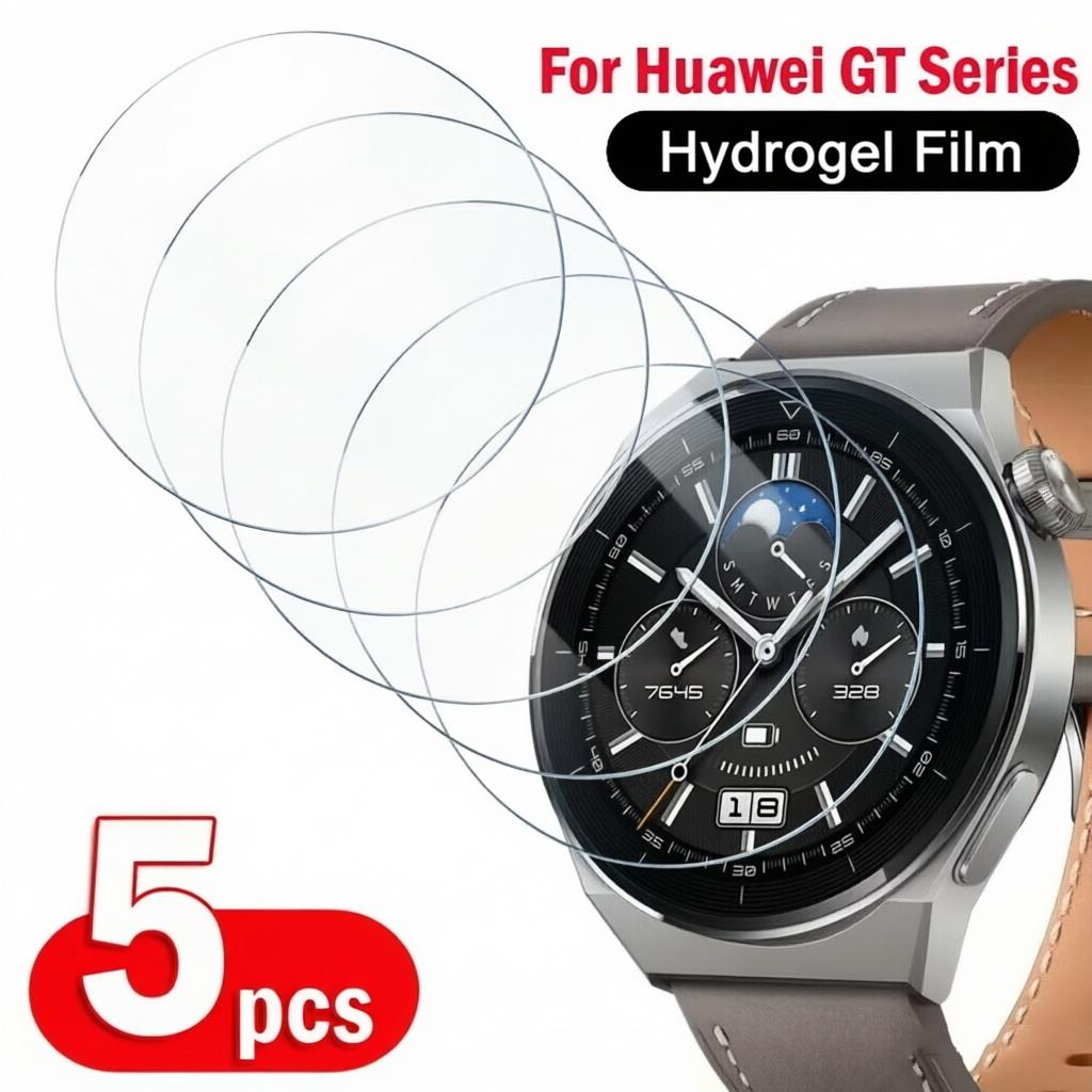1-5 قطع من طبقة الهيدروجيل لسا - مراجعة Smartwatch Watch Huawei وسعره