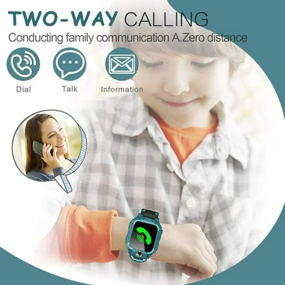 جديد أطفال 2G ساعة ذكية SOS LB - مراجعة Smartwatch Digital Watches For Kids وسعره