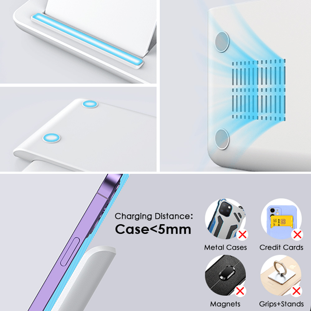 محطة شحن لاسلكية LED 3 في 1 له - مراجعة Smartwatch Watches For Iphone وسعره