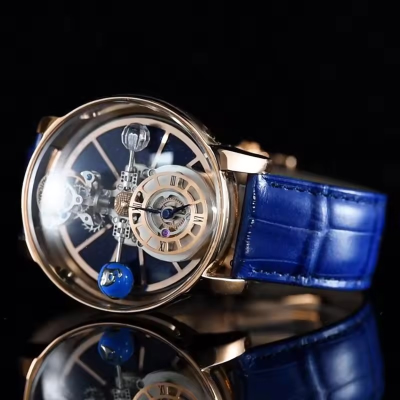 PINDU تصميم رجل ساعة اليد شفاف - مراجعة Watches Not Smartwatch وسعره