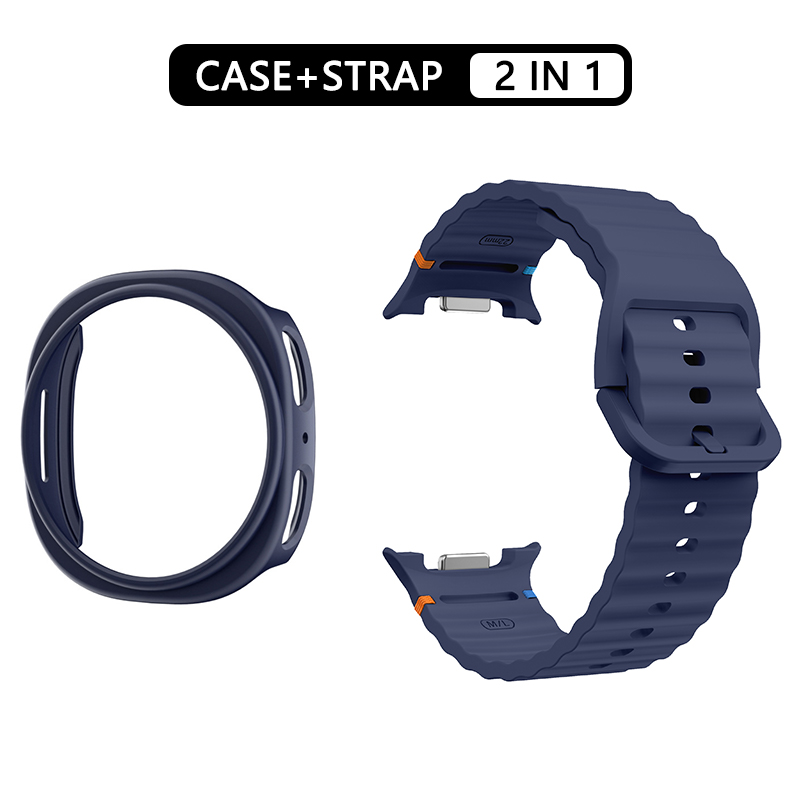 حافظة مجوفة + سوار سيليكون رسم - مراجعة Smartwatch Samsung Watches For Men وسعره
