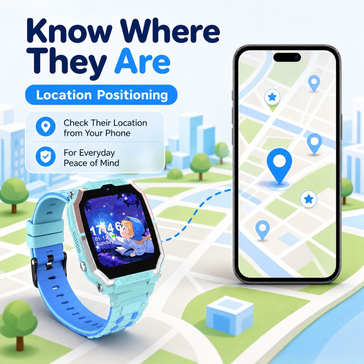ساعة ذكية للأطفال SHXI H15 4G  - مراجعة Kids Watches Not Smartwatch وسعره