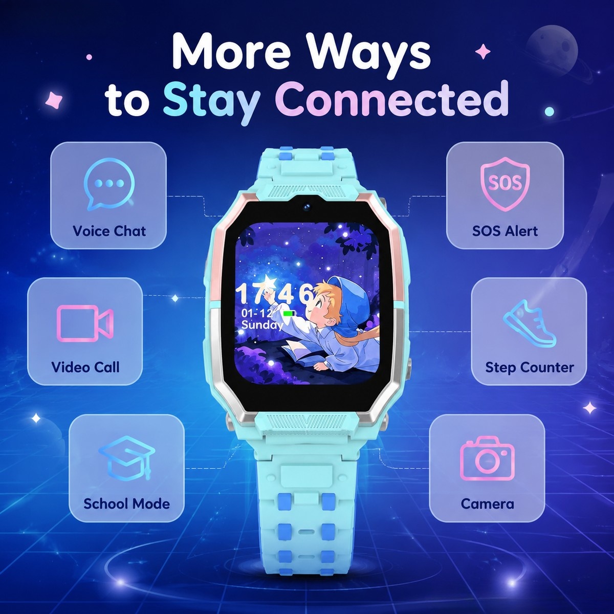 ساعة ذكية للأطفال SHXI H15 4G  - مراجعة Kids Watches Not Smartwatch وسعره