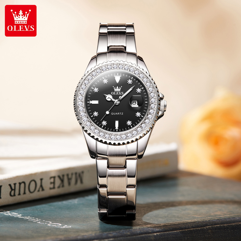 OLEVS العلامة التجارية الفاخرة - مراجعة Luxury Ceramic Watch وسعره