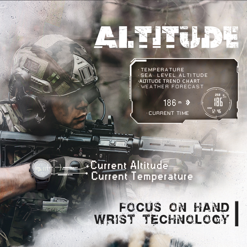 نورث ايدج اباتشي-46 ساعة رقمية - مراجعة Altimeter Compass Watch وسعره