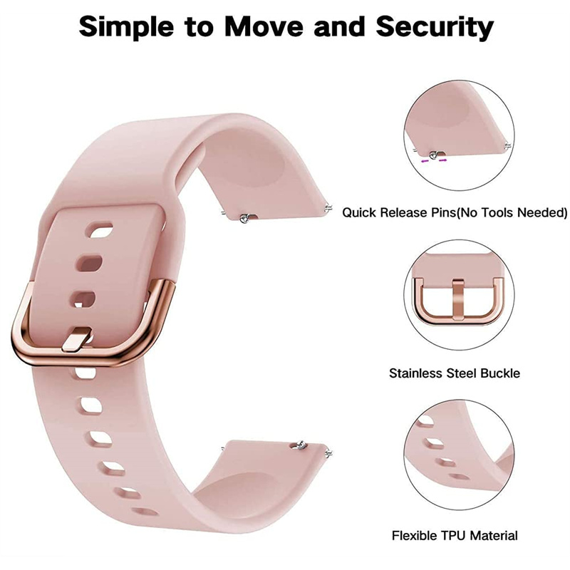 20 مللي متر/22 مللي متر سيليكو - مراجعة Smartwatch Samsung Watches For Men وسعره